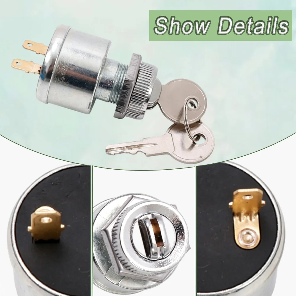 

17421G1 Golf Cart Ignition Switch Kit For EZGO Golf Cars Classic Marathon Medalist TXT 17137P1 00568G6 17421-G1 33639G 17063G1