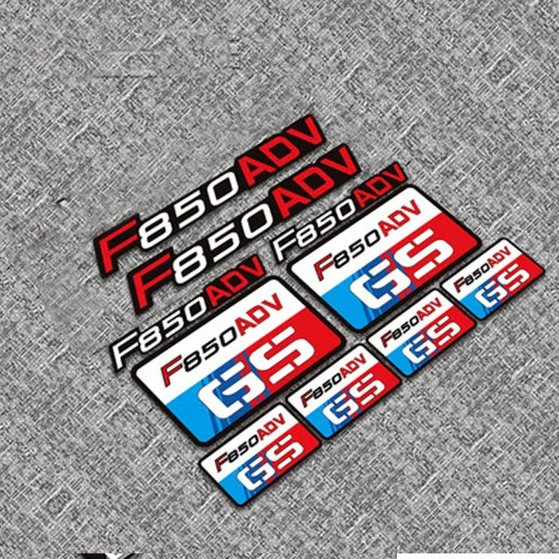 

For F850GS ADV motorcycle tail box stickers Beak Fender Decal Sticker Shock absorber decals Decals Reflective Waterproo