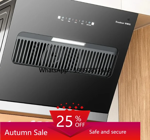 

ZZ Бытовая вытяжка Маленькая вытяжка Компактный размер Боковая всасывающая вытяжка для аренды квартир