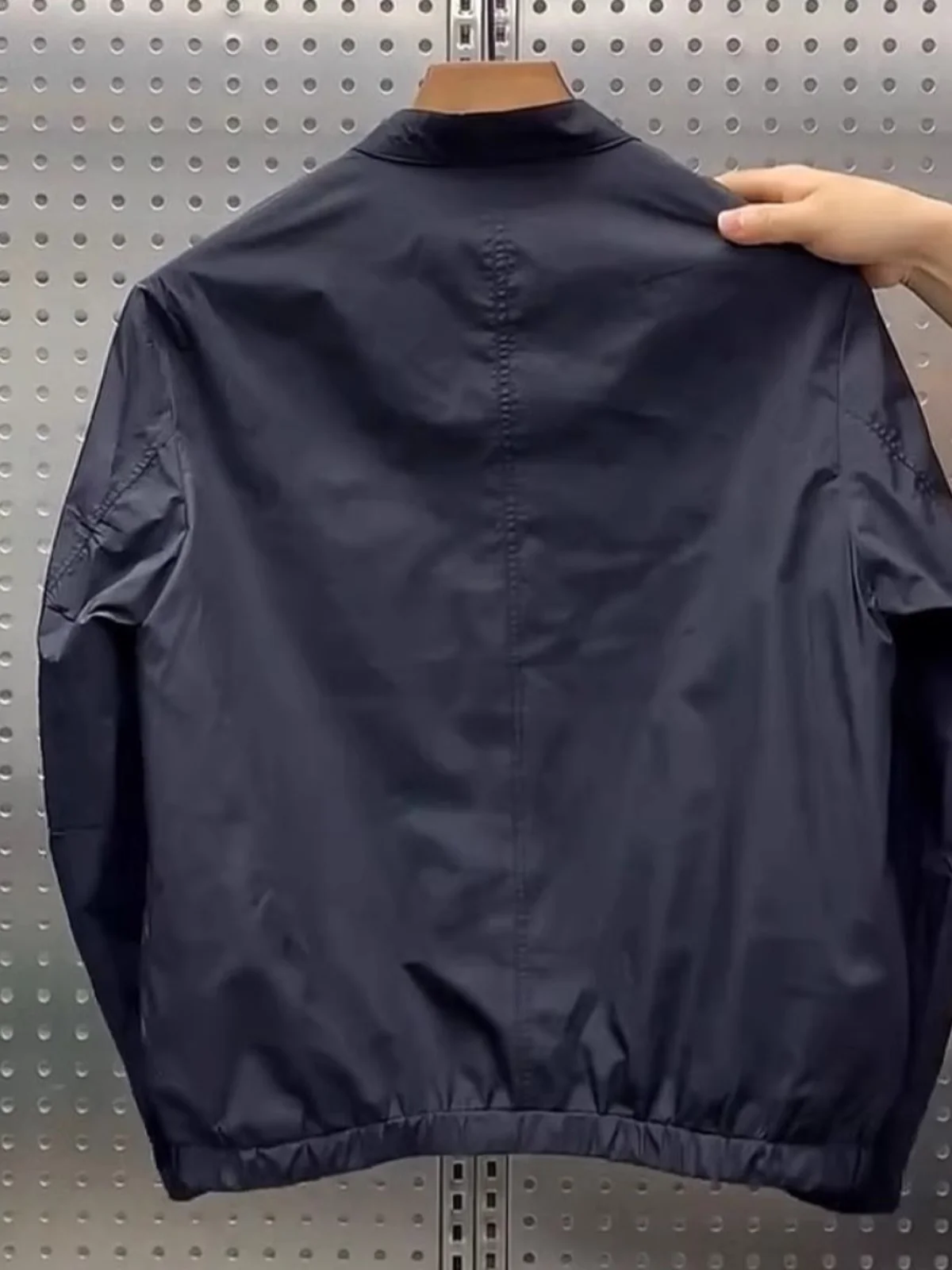 

Повседневная облегающая рабочая одежда Jaet, однотонная мужская верхняя одежда с простым воротником, весна-осень, новинка, универсальная бейсбольная одежда для отдыха, C...