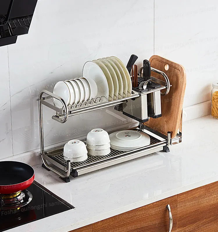 

Stainless Steel Kitchen Accessories Wall Mounted Kitchen Racks Kitchen Storage Holders & Racks