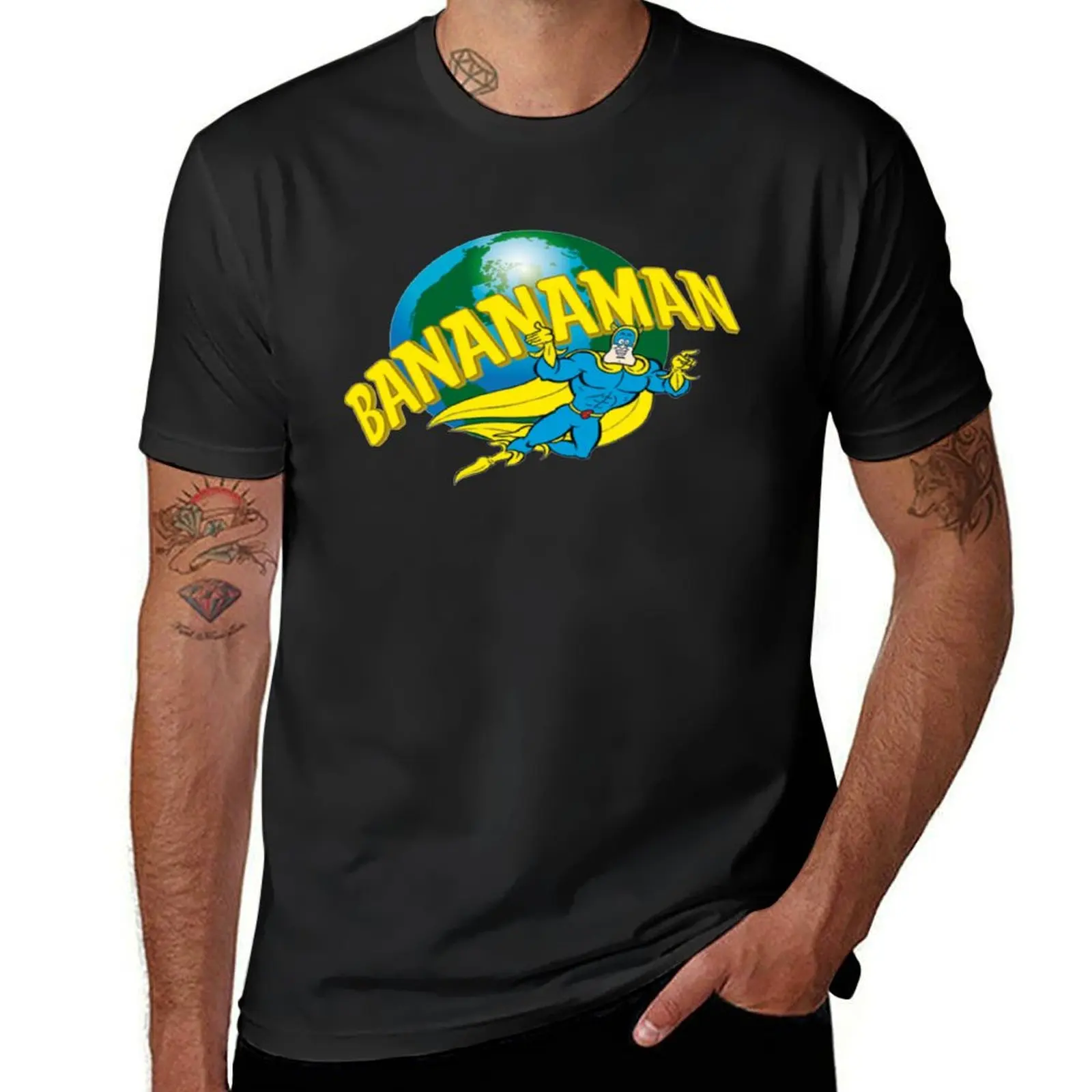 

BANANAMAN T-Shirt football t shirt for a boy anime t shirts mens t shirt graphic