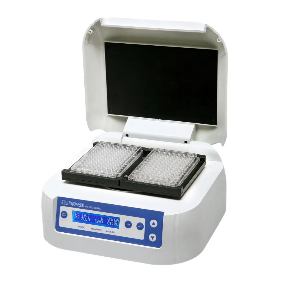 Thermo incubator shaker for Plates 1200 rpm microplate shaking incubator