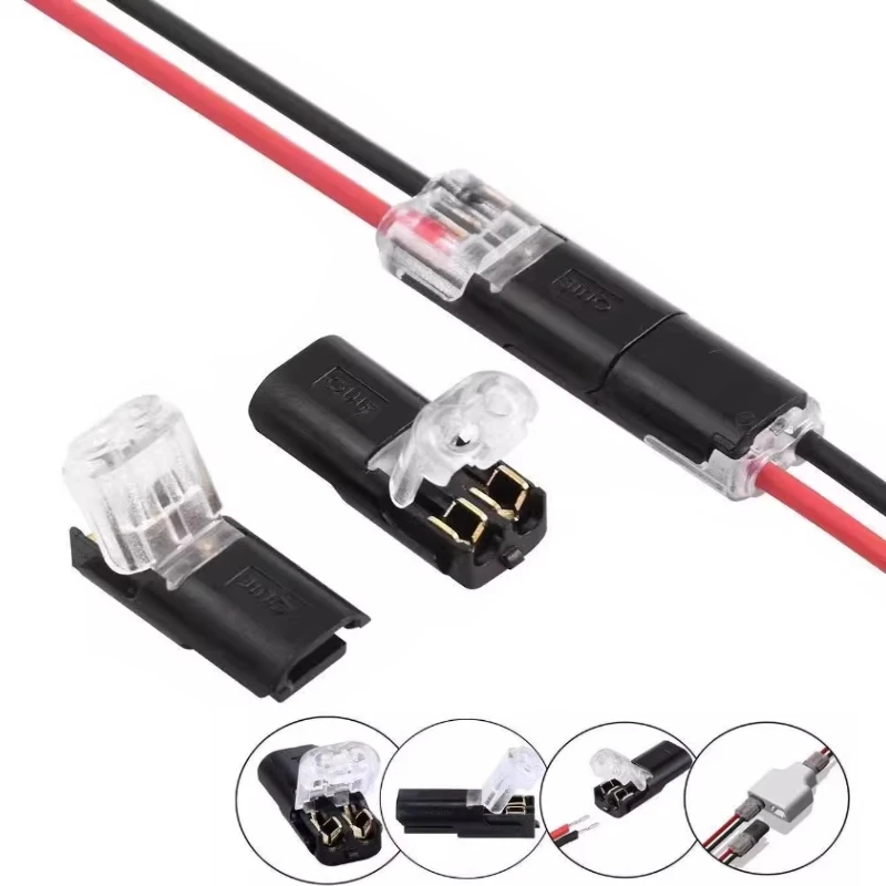 2/6/10/20/30/50/100Pcs/lot 12V Car Auto Wire Cable Plug Connector Strip Terminal Connection Clamp Block