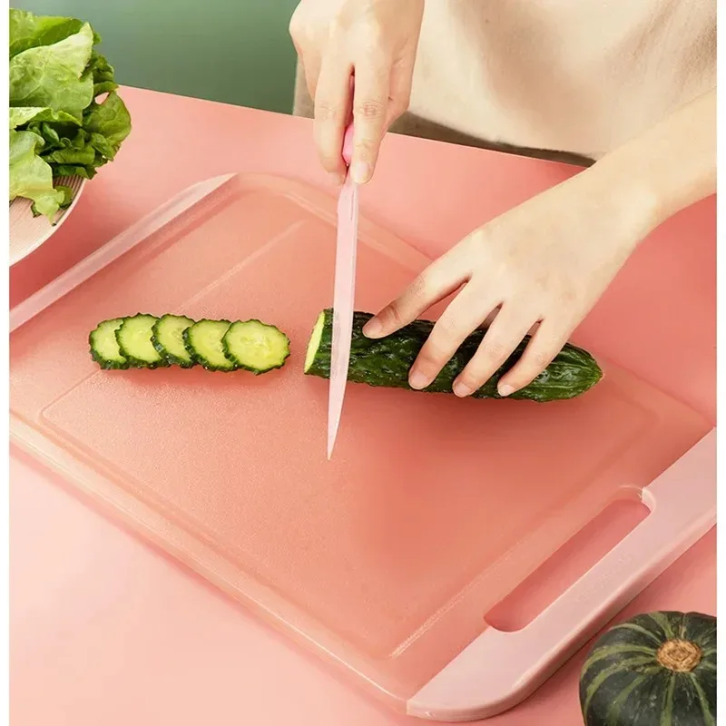 Antibacterial Cutting Board Plastic Mildew-proof Cutting Board Panel  Kitchen Essentials Cosas De Cocina Accessories