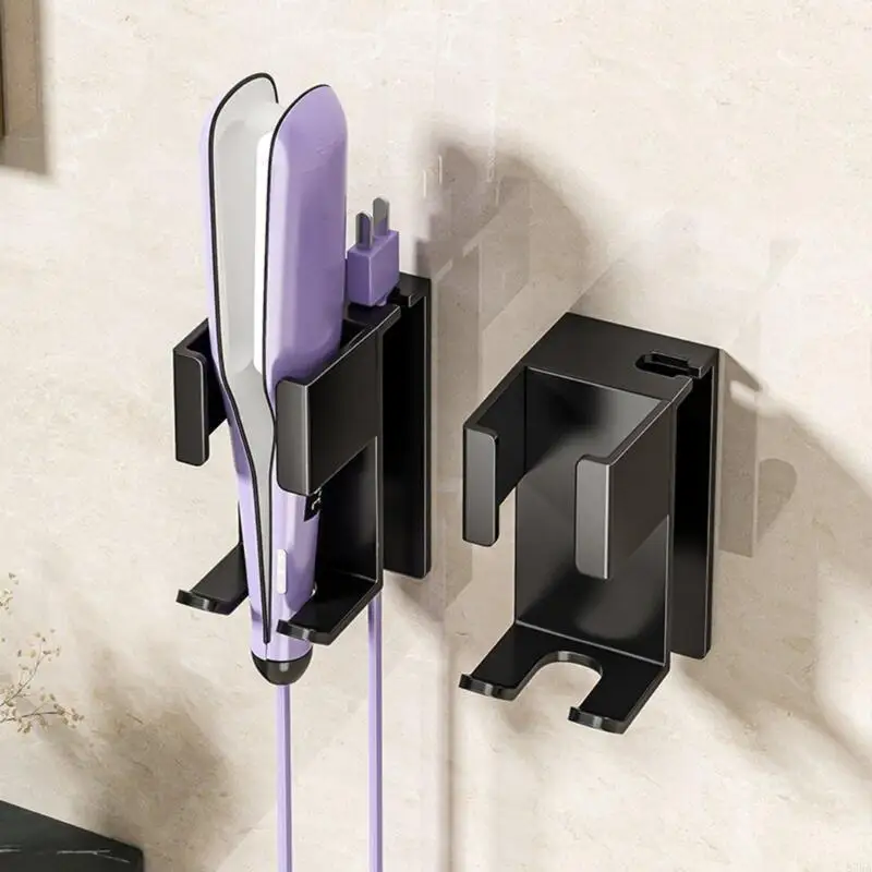 Adhesive Adhesive Space Saving Styling Tool Organizer Rack - Heatproof Storage Shelf for Curling Wands, Straighteners and Hair Dryers - Aliexpress Deal