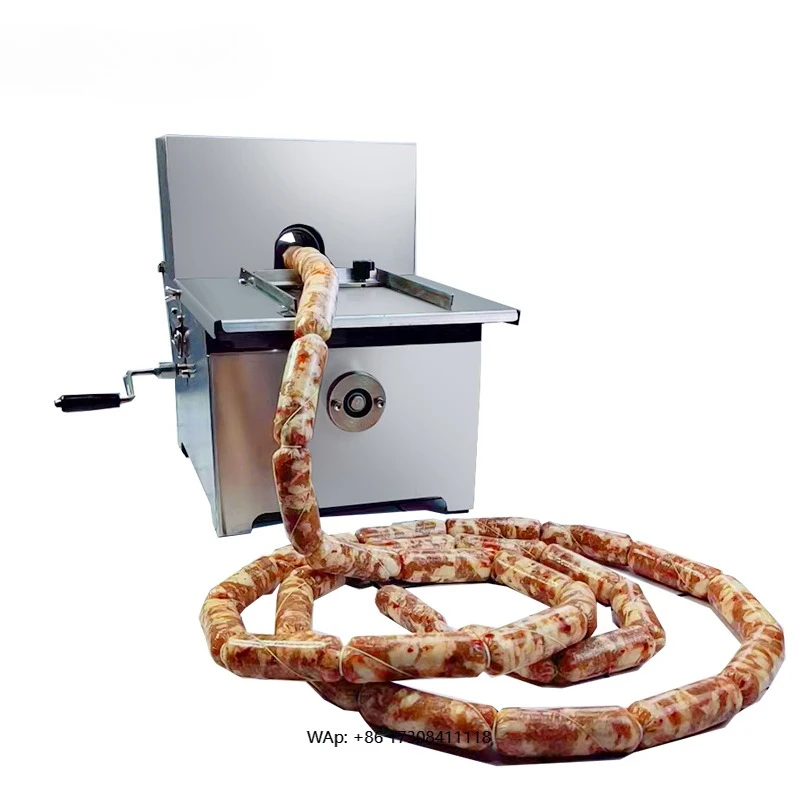 

HR-350 Manual Sausage Knotting Machine and Commercial Stainless Steel Sausage Processing