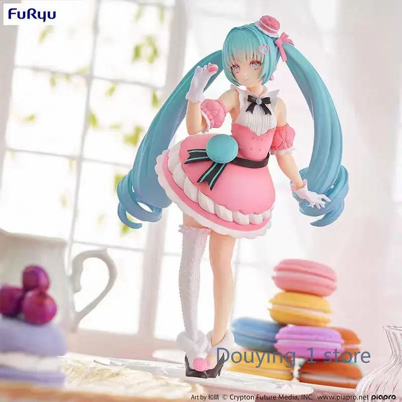 

В наличии FuRyu Hatsune Miku Vocaloid Excece Креативная фигурка аниме Коллекция персонажей Модель игрушки