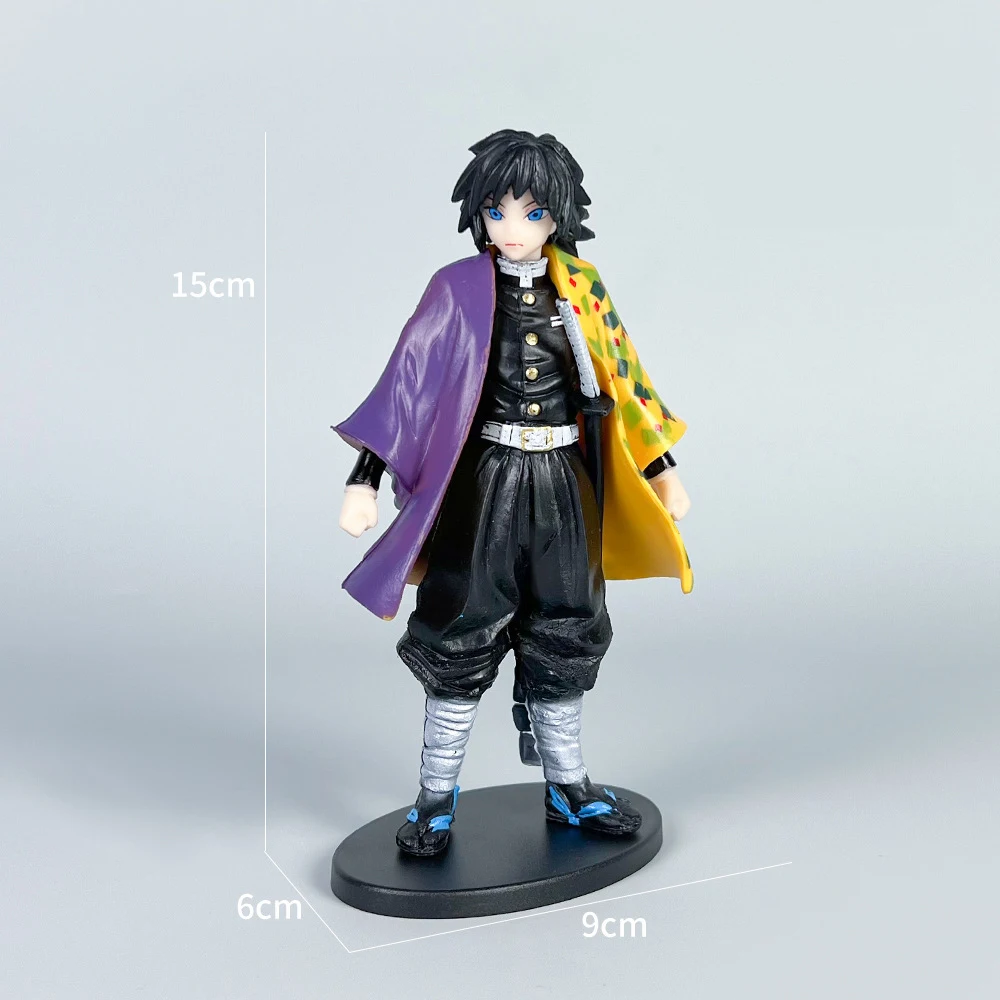 Ghost Slayer Anime Character Zaomen Tanjiro You Bean My Wife Shanyi Handmade PVC Model Anime Peripheral Ornament Birthday Gift