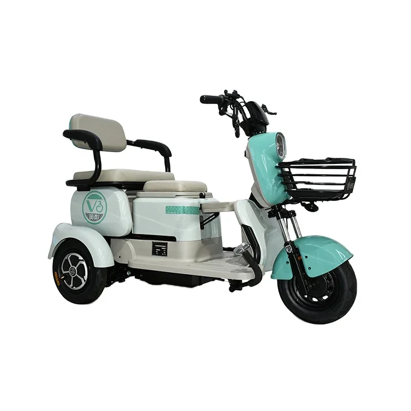 Jinpeng Electric Passenger Tricycles 3 Wheel For Elderly