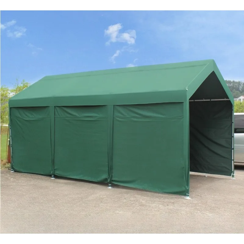 Outdoor Sun Shade Canopy Car Tent Portable Garage for Car Bike Home Use