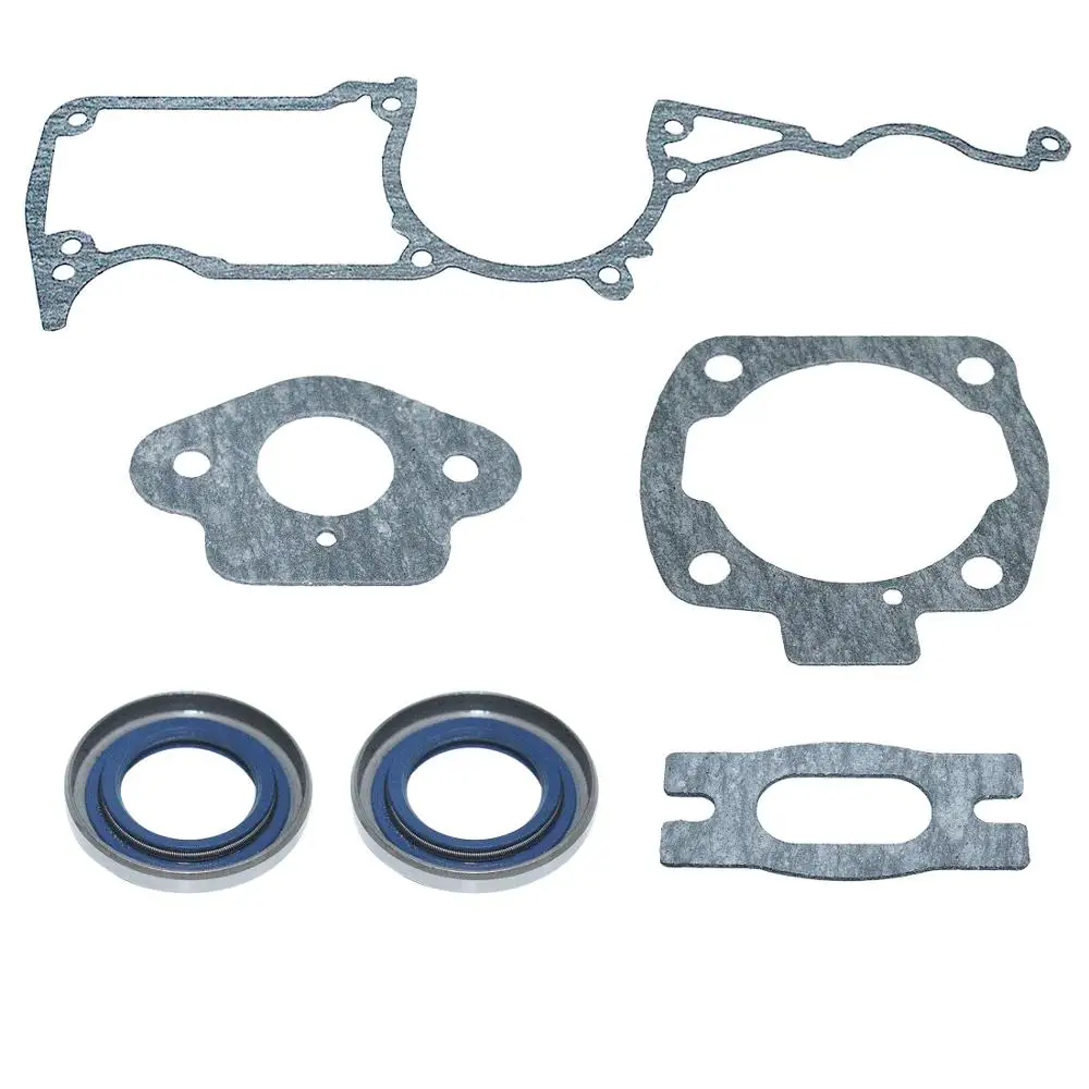 Cylinder Crankcase Gasket Kit For Husqvarna 50 51 55 55 Rancher Chainsaw Replacement Tool Part 501 76 18-02