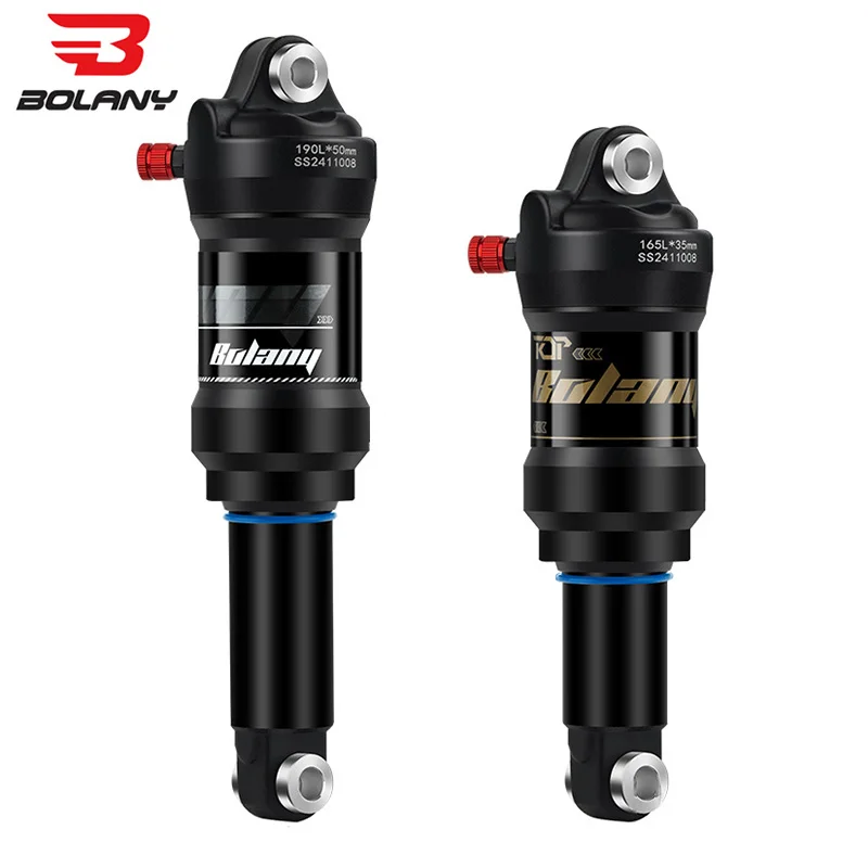 BOLANY-MTB Rear Air Shock,Aluminum Alloy,Downhill Rear Suspension,for Competition Bicycle Rear Absorber Downhill Bike Parts