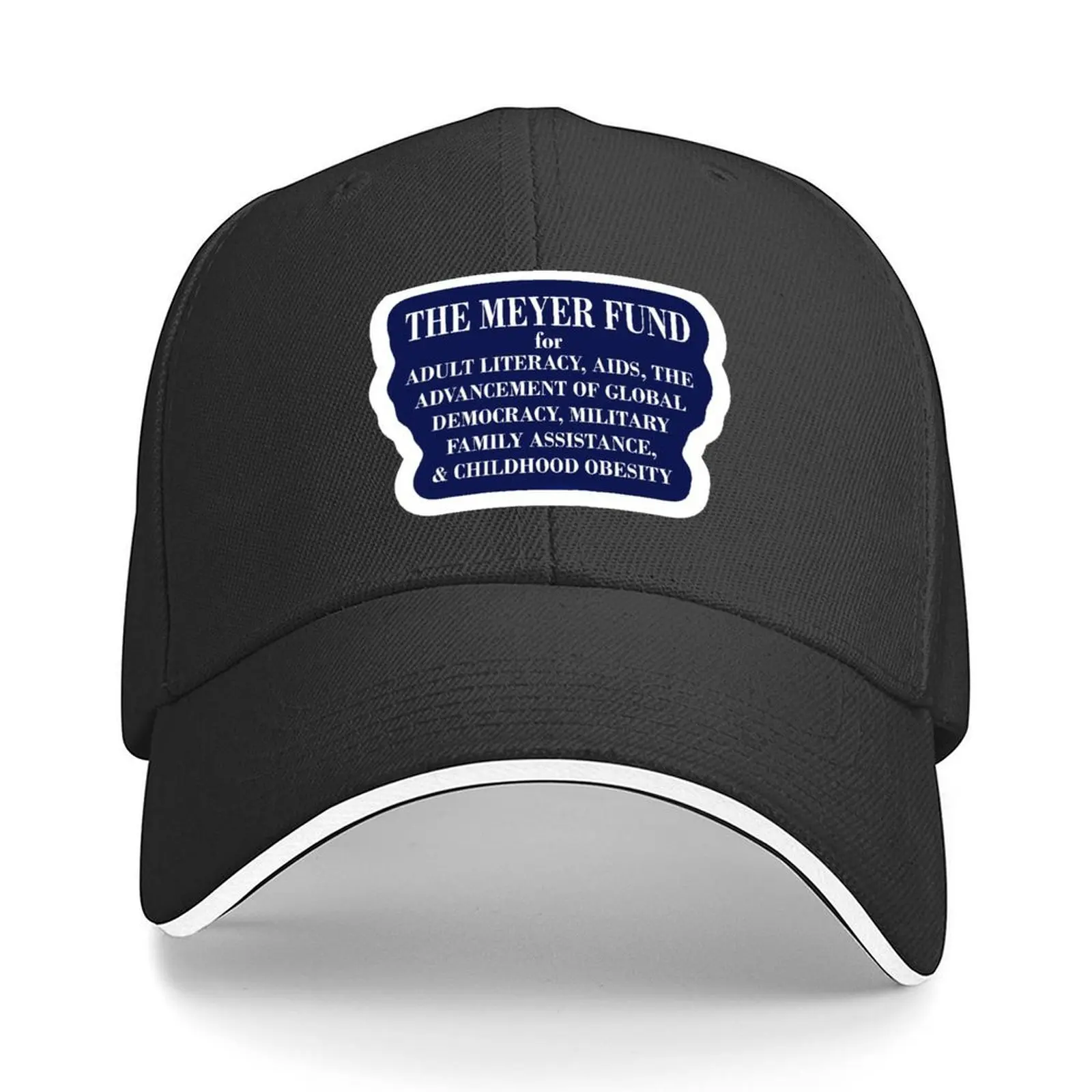 

Veep - The Meyer Fund Baseball Cap hiking hat Streetwear fishing caps man Luxury Man Hat Women's Men's