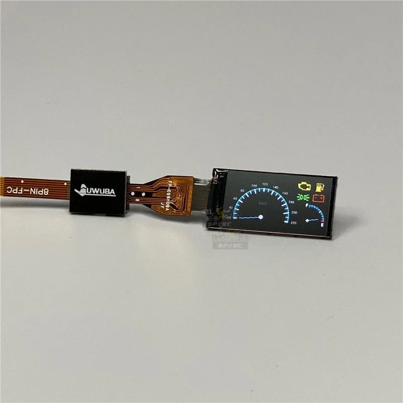 simulation interior screen LCD Dashboard for 1/14 Tamiya RC Dump Truck Tipper Trailer SCANIA 770S Volvoo BENZ MAN TGX Car Parts