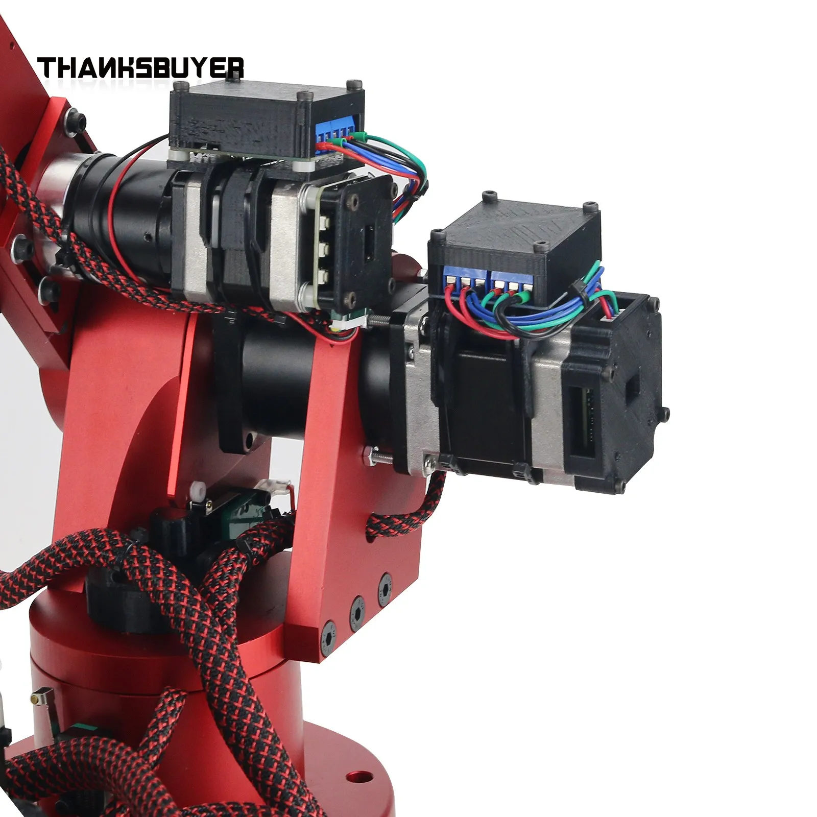 Thanksbuyer  New AR4 6DOF Robot Arm Robotic Arm Desktop Mechanical Arm With Motor Controller ROS Open Source 2KG Load