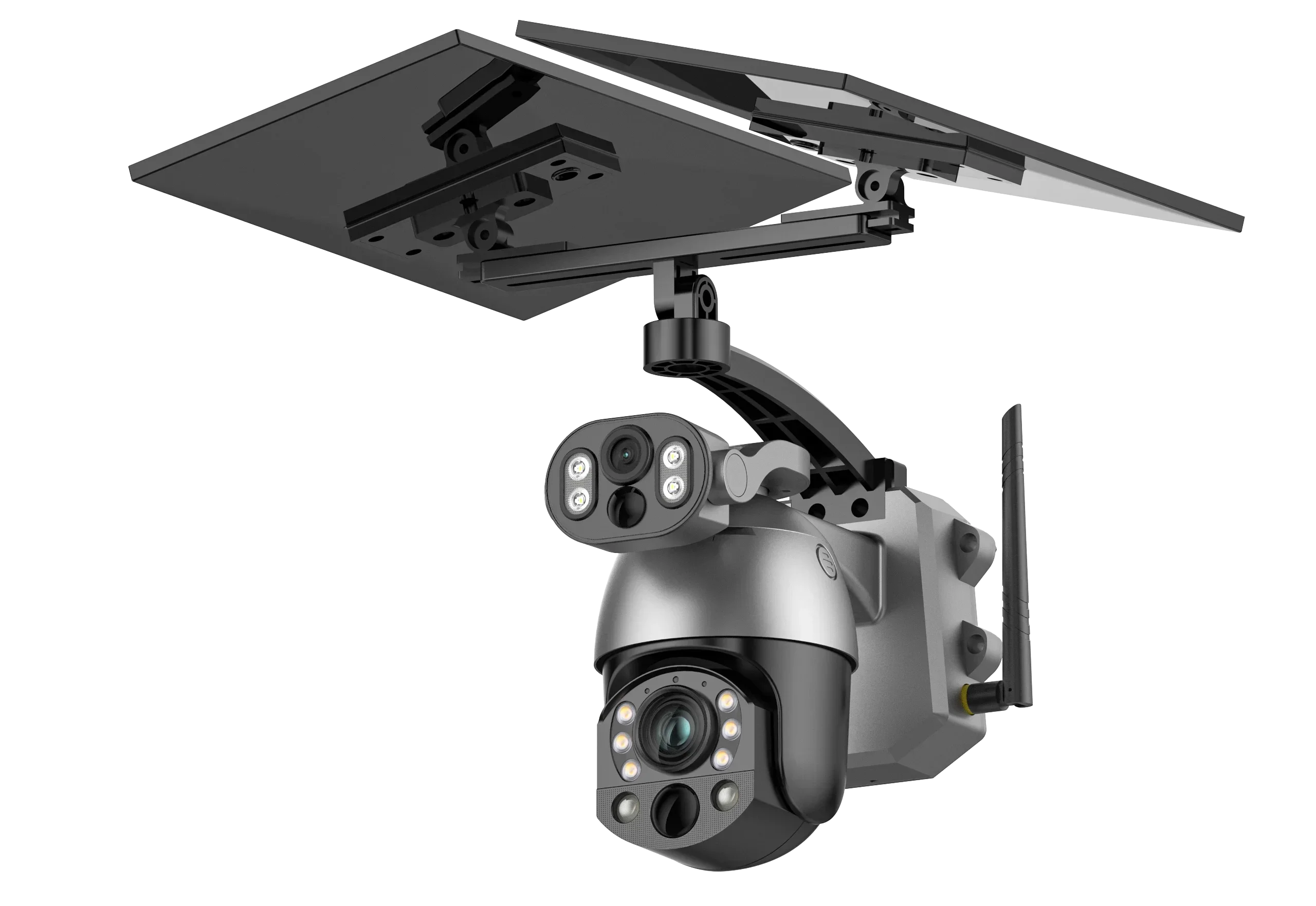 Cámara de seguridad IP PTZ de 5MP con energía Solar 2024, 4G, Zoom 99X, cámara CCTV inalámbrica impermeable para exteriores, cámara inteligente para casa