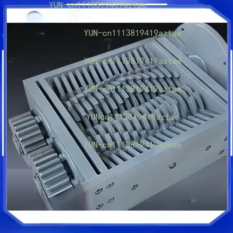 Shredder Chassis for Metal Glass Medical Waste Domestic Waste Double Shaft Crusher Knife Box
