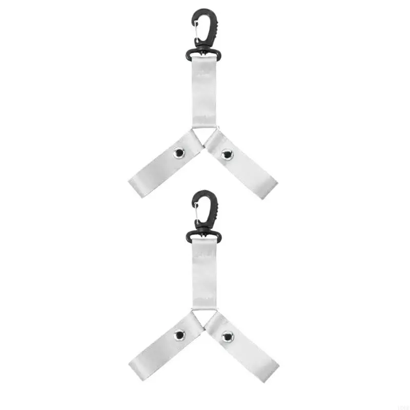 Craft Accessory Hanging Straps Set with Clip Hook and Ends, 2 Piece