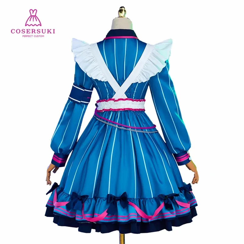 CyProject Sekai Asahina Mafuyu A Very Ghostly Vacation Terrible Miss Nurse Cosplay Costume Halloween Carnival Outfit view 3