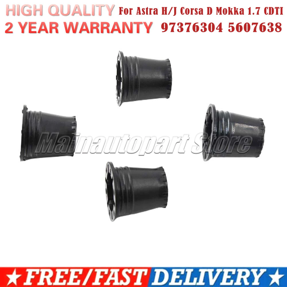 For Astra H/J Corsa D Mokka 1.7 CDTI 4x Fuel Diesel Injector Upper Seals 97376304 5607638