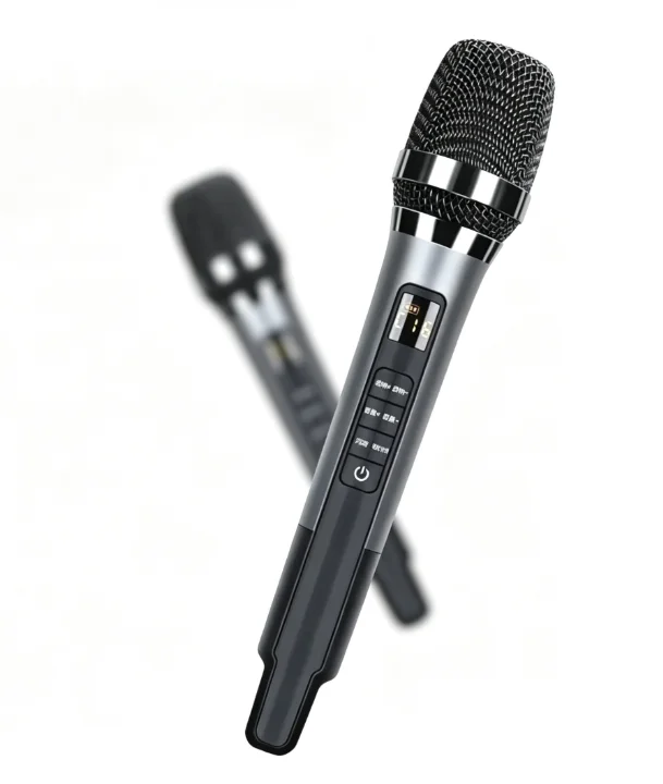 H20 Portable Bluetooth Karaoke Microphone, All-in-One Live Sound Card with Noise Reduction