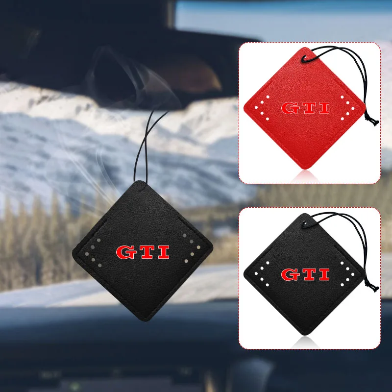 Auto-Innenraum-Duftanhänger Raumduft-Sachet Auto-Emblem für VW GTI Golf-5 6 7 MK6 Jetta Lavida Polo Tiguan Passat B5