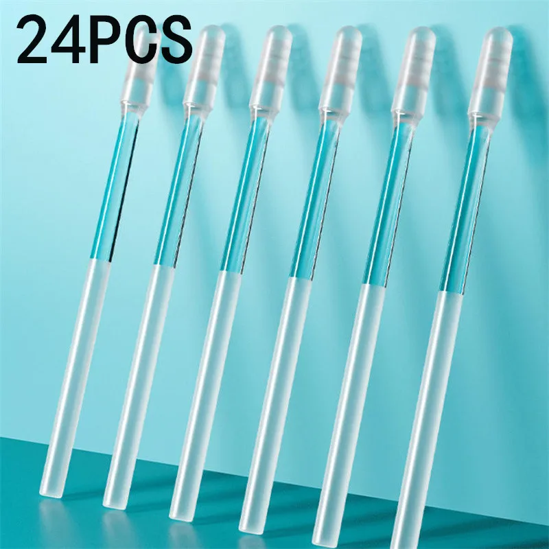 24pcs Sticky Ear Digger Ear Digging Tool Ear Wax Cleaning Special Not Hurt Ear Digging Spoon Ear Digging Cotton Swabs