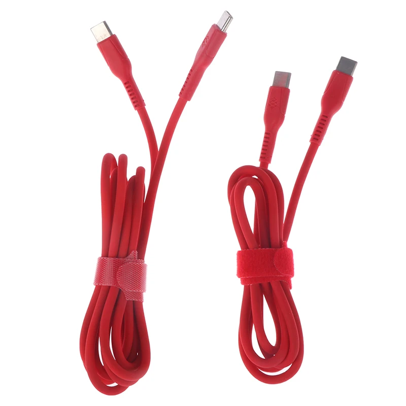 Cavo di ricarica di alimentazione in Silicone da USB tipo C a TypeC originale Pine64 per Pinecil saldatore elettrico PinePhone e Pinebook Pro