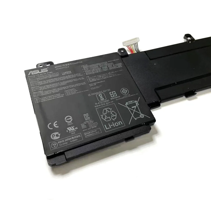 Brand New Authentic C42N1728 71Wh Battery Applicable to Asus Zenbook Pro 15 UX580GE U5500G UX550GD