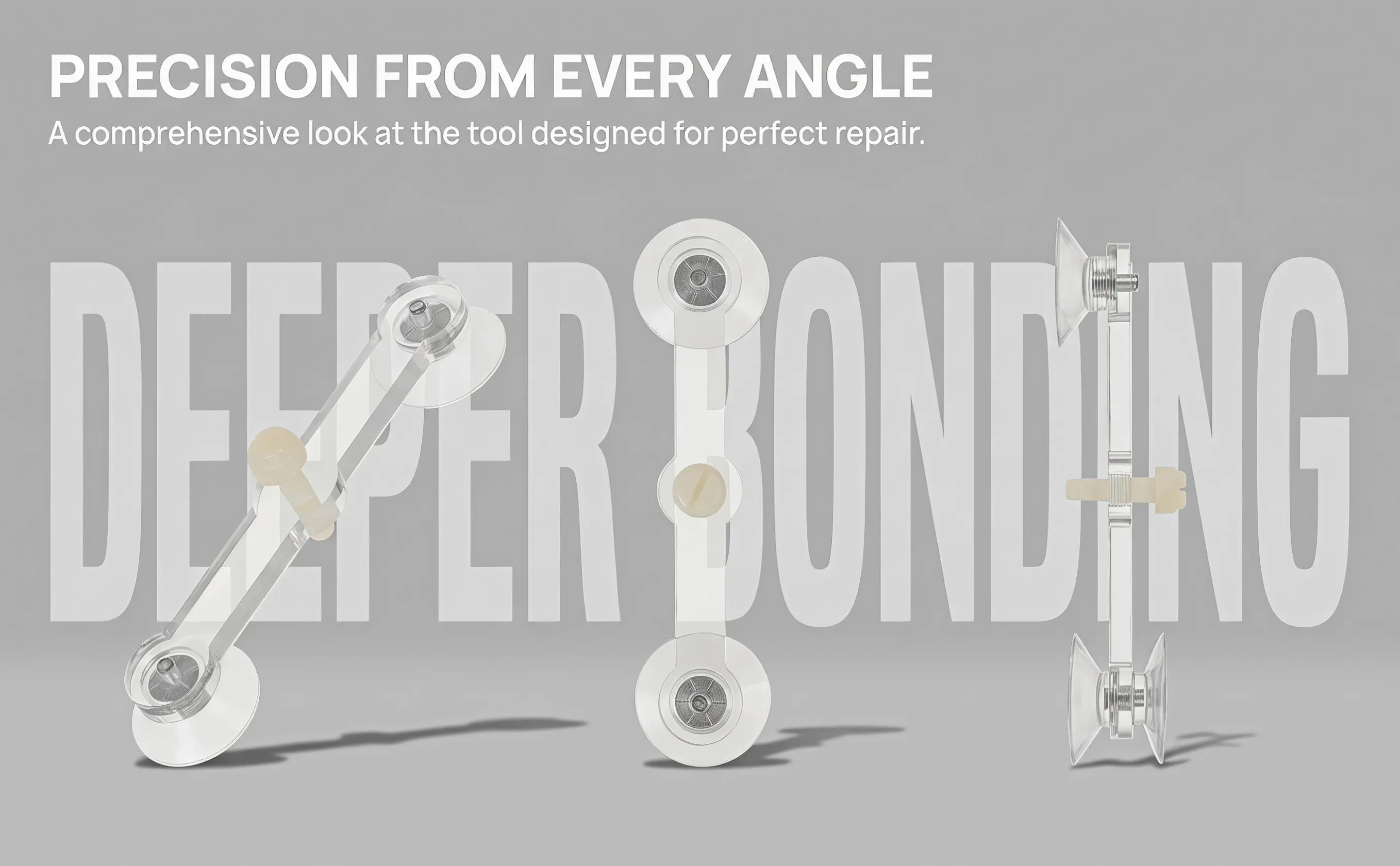Auto Glass Suction Cup Expander Windshield Repair Tool for Chips Cracks Enhanced Adhesive Penetration DIY Car Windscreen Repair