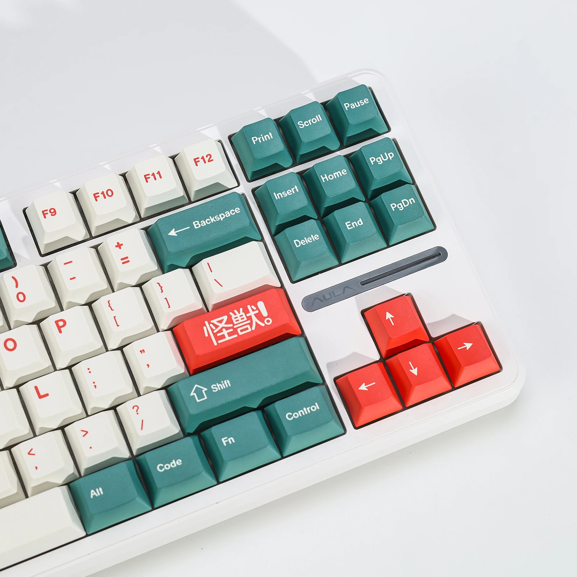 KBDiy 143 Keys GMK Kaiju Keycaps Cherry Profile PBT Japanese Keycap For Mechanical Keyboard Gaming MX Switches Retro DIY Custom