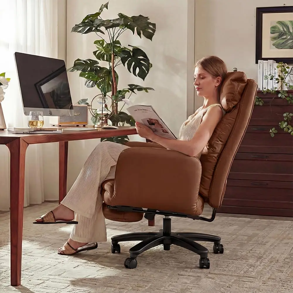 Cross Legged Office Chair with Pets Friendly Arms, Plus Size Criss Cross Desk Chair, Big and Tall Office Chair with, Customized