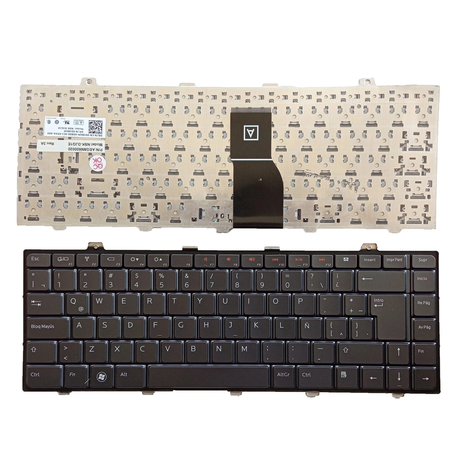 New for Dell Vostro 1540 1550 v1440 1450 v3560 laptop Keyboard LA