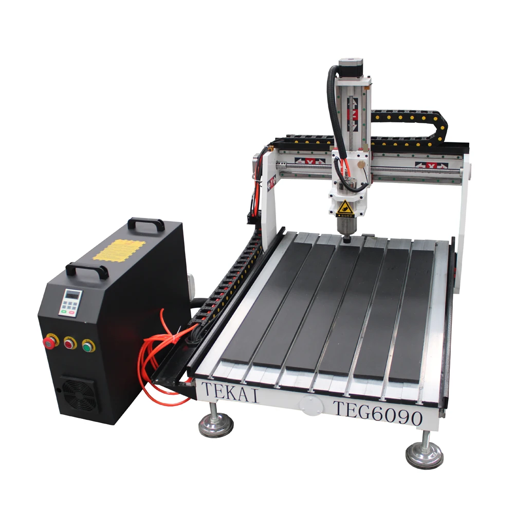 Tekai Good Quality 6090 CNC Router Carpentry Machines For Wood 3 Axis Wooden Door Making Cutting Machinery