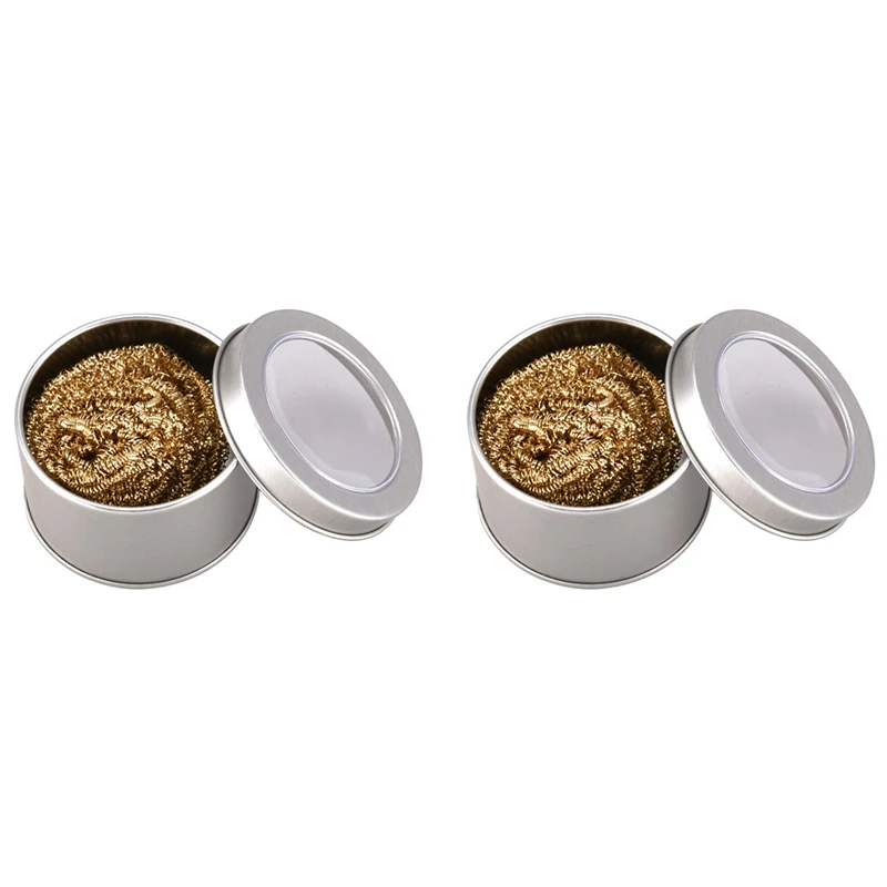 

GTBL 2X паяльное жало, чистящая проволока, скруббер, шарик для чистки с металлическим корпусом