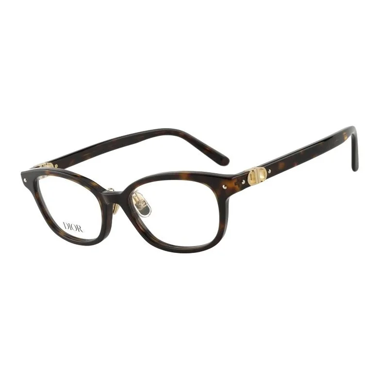DIOR Plate Square Prescription Glasses Unisex Tortoiseshell PETIT CDO B1F-2000