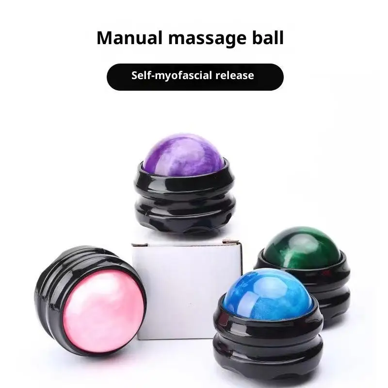 Hot Manual Massage Roller Ball Waist Hip Relaxer Muscle Relaxate Massage Ball Stress Release Body Pain Relief Therapy Foot Back