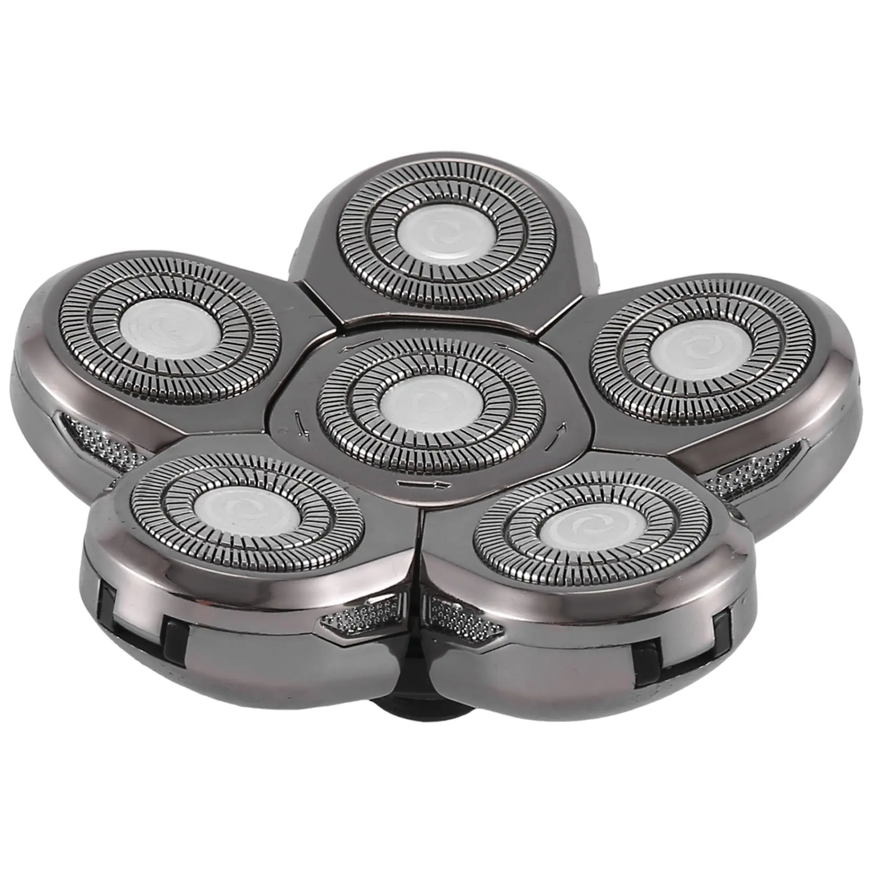 Cabeças de barbeador elétrico masculino, Cabeça de substituição da lâmina, 6 lâminas Shaver, Bola de substituição como apresentada