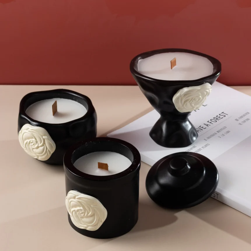 

T11MKS914V Candle Aromatherapy Festival Gift Candle Cup DIY Container for Putting Candles