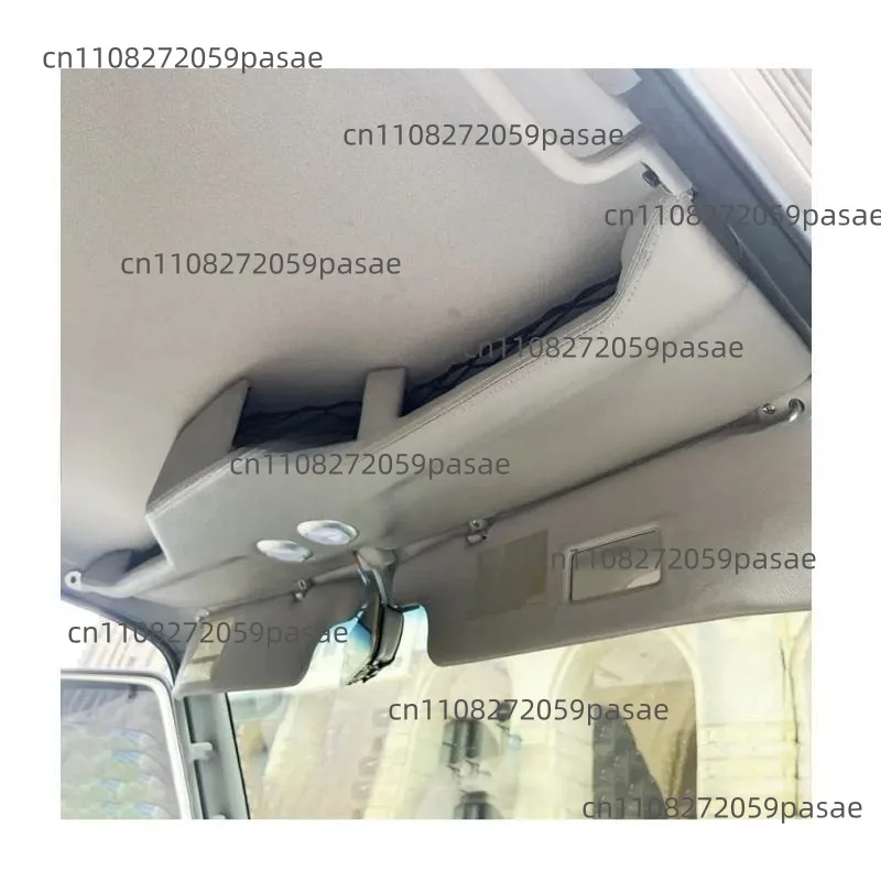 

FJ79 LC79 Car Roof Storage Box Center Console Leather Interior Gray Dashboard Organizer