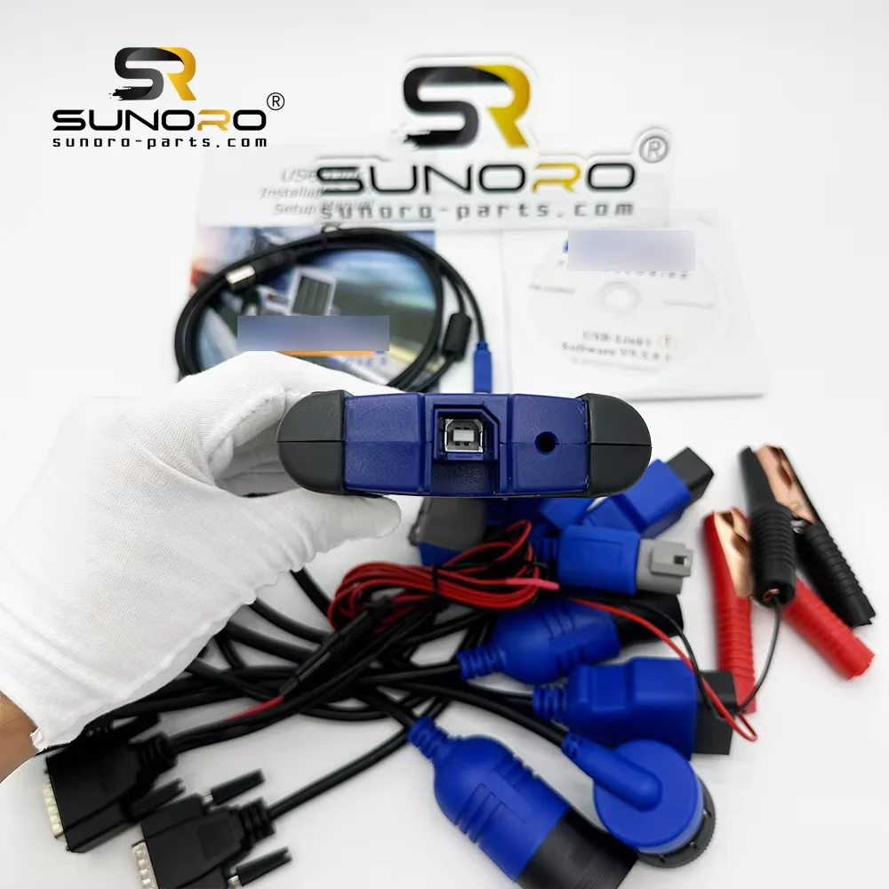 TLF SUNORO USB LINK 2 125032 Инструмент диагностики грузовиков для диагностики сканера тяжелых грузовиков USB-Link 2