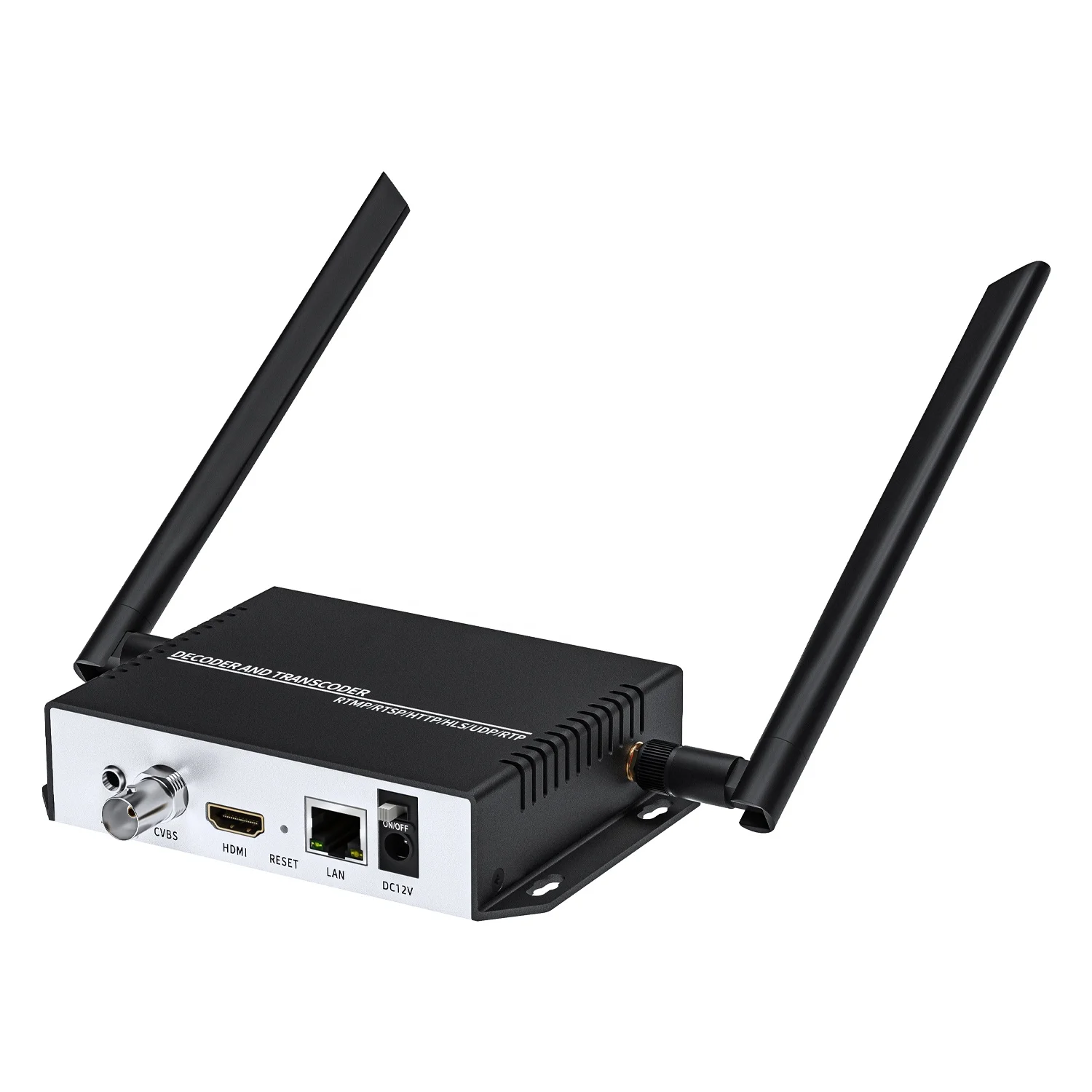 Good Wireless 4K H265 H.264 Interlace Stream SRT RTMP RTSP UDP  IPC Video Topbox Player Decoder Transcoder