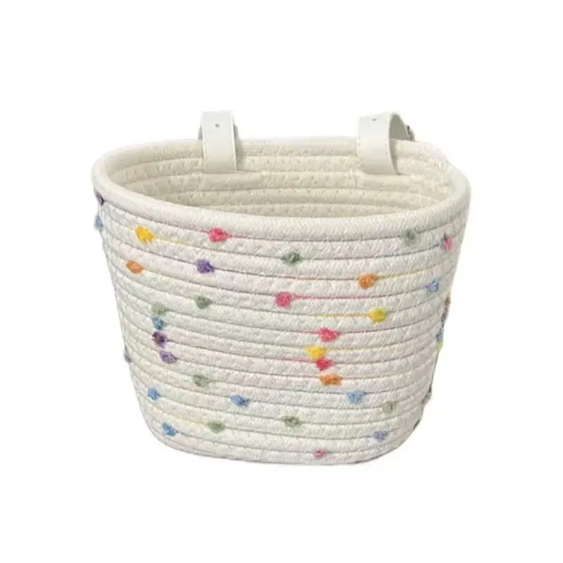 

A89E-Аксессуары для велосипедов, детская корзина для велосипеда 20X15x15 см, корзина для велосипеда для мальчиков и девочек, для покупок