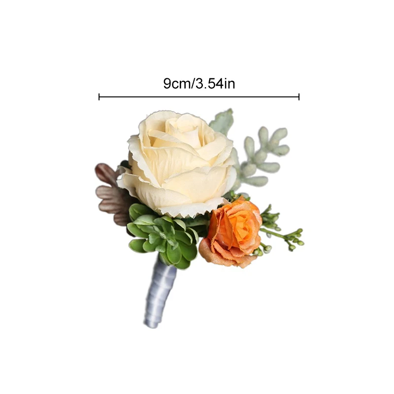 Künstliche Rose Handgelenk Blumen Corsage Perle Armband Brosche Hochzeits feier Braut Brautjungfern Zubehör Fotografie Requisiten