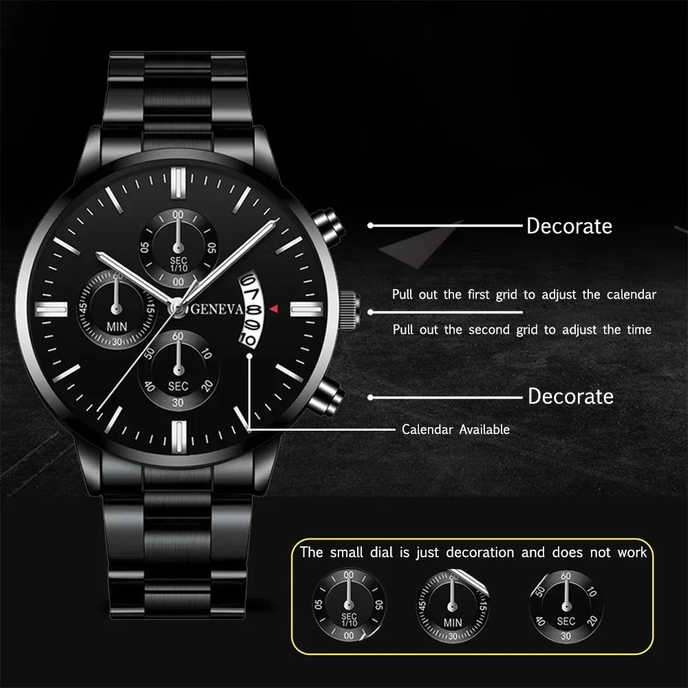 Luxury Fashion Watches Men Stainless Steel Quartz Wrist Watch for Man New Business Casual Watch Часы Мужские Relojes Para Hombre