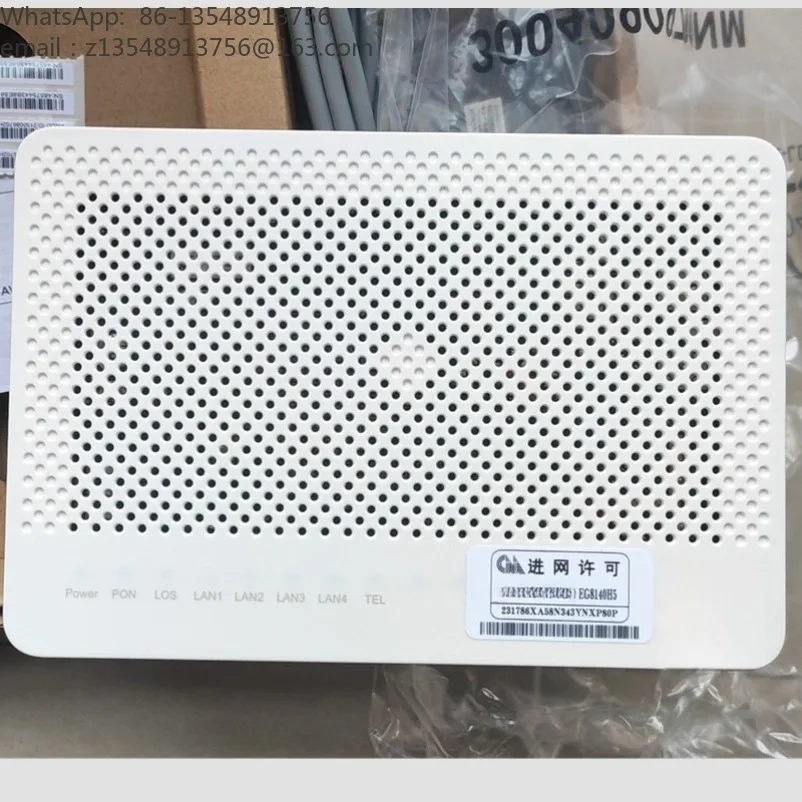 EG8140H5 New all-optical GPON access routing ONT 4GE + 1POTS fiber end point ONU equipment