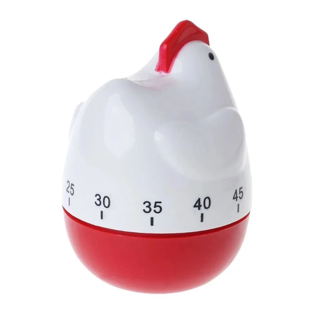 Timer visivo per bambini Visual per bambini che cucinano uova uova orologio clessidra tubo a forma di pollo adorabile cottura adorabile magnete