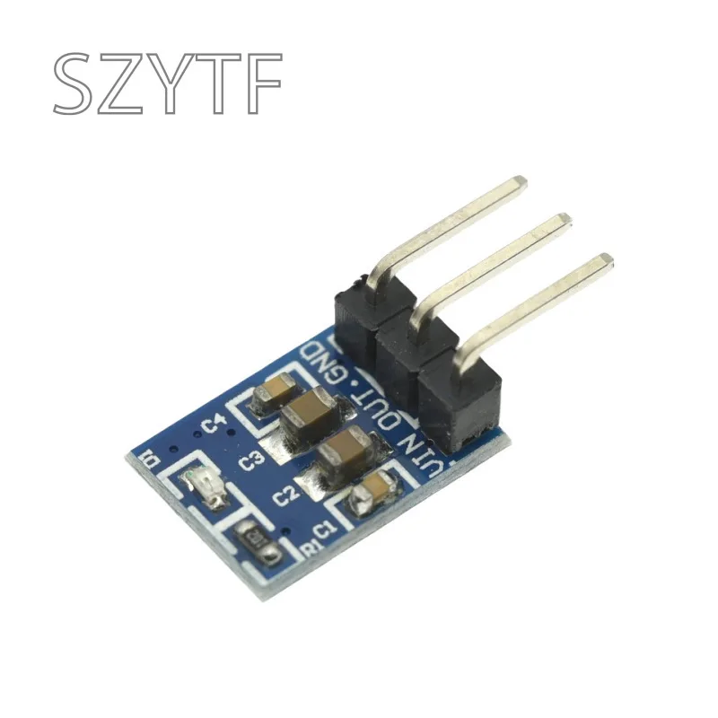 1-10 Stück AMS1117-3.3V AMS1117-5V LDO-Stromversorgungsmodul, DC 4,75V-12V zu 3,3V 1A Step-Down-Spannungsreglerplatine SOT-223 – Detail 1