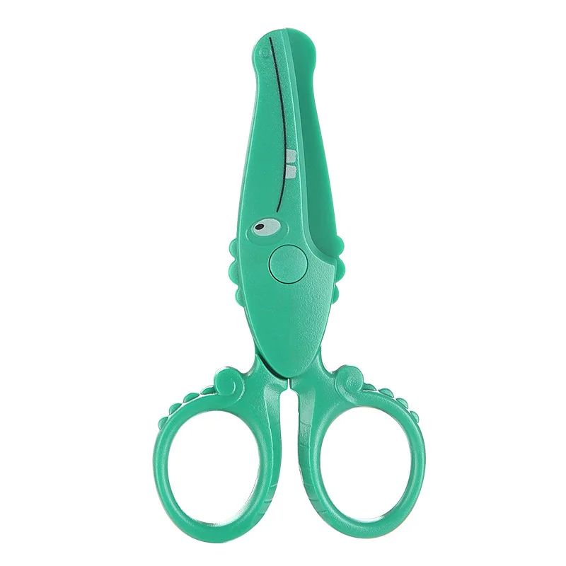 Plastic Safety Scissors Toddlers Training Scissors Paper Cutter For Kids Children DIY Art CraftToddlers Training Scissors Traini